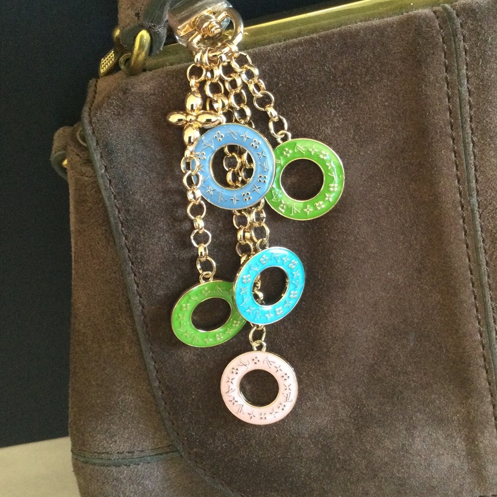 Colorful Enamel Bag Charm